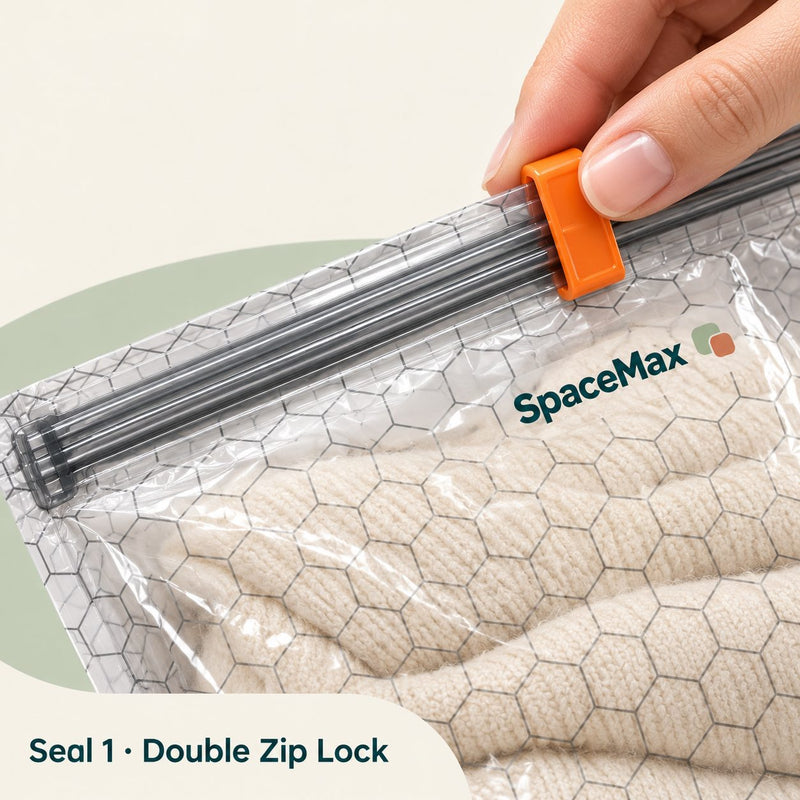 SpaceMax double zip with clip